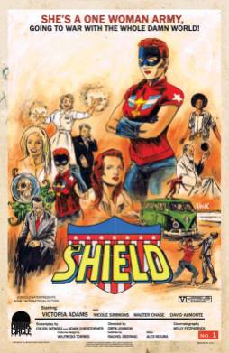 THE SHIELD #1 variant cover by Robert Hack