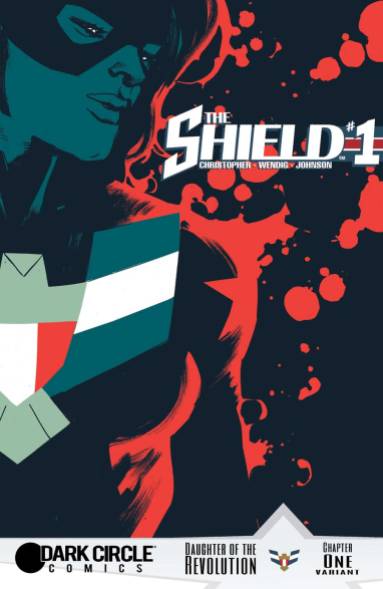 THE SHIELD #1 variant cover by Rafael Albuquerque